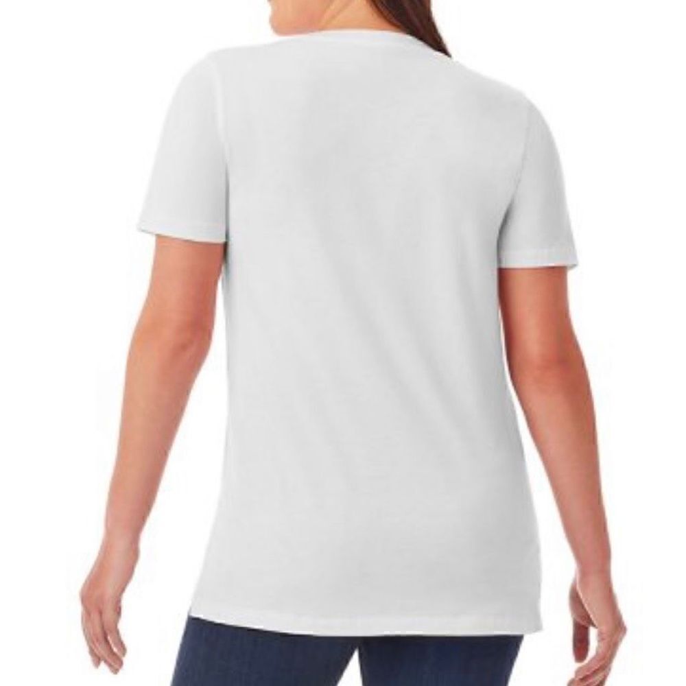 2 Pack - Member's Mark Women’s Short Sleeve V-Neck Tee Size Small - Picture 2 of 7